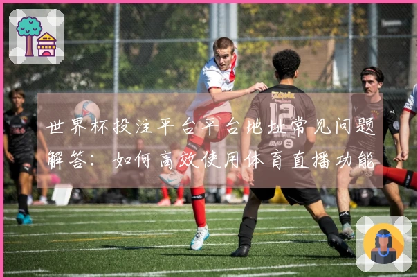 世界杯投注平台平台地址常见问题解答:如何高效使用体育直播功能与平台信息